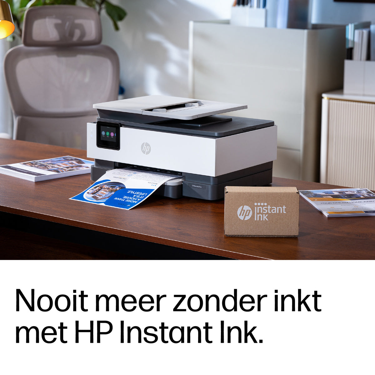 HP OfficeJet Pro 8135e Draadloze All-in-One Kleurenprinter, Instant Ink; Dubbelzijdig printen