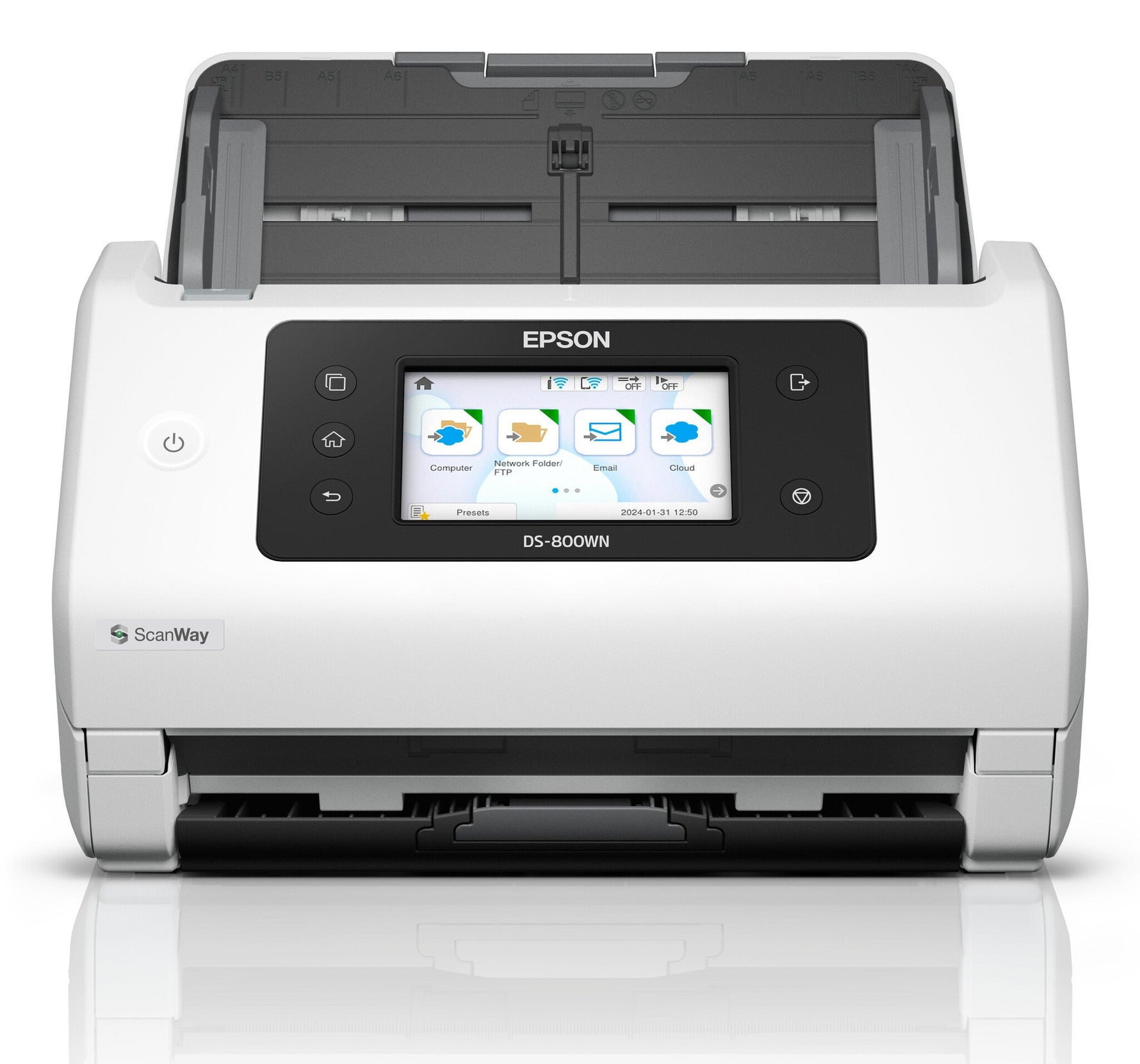 Epson WorkForce DS-800WN Paginascanner 600 x 600 DPI A4 Wit