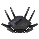 ASUS ROG Rapture GT-BE98 draadloze router 10 Gigabit Ethernet Quad-band (2.4 GHz / 5 GHz-1 / 5 GHz-2 / 6 GHz) Zwart