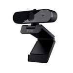 Trust Taxon Webcam - 2K QHD webcam – Autofocus – Dubbele microfoon – Privacyfilter – Zwart