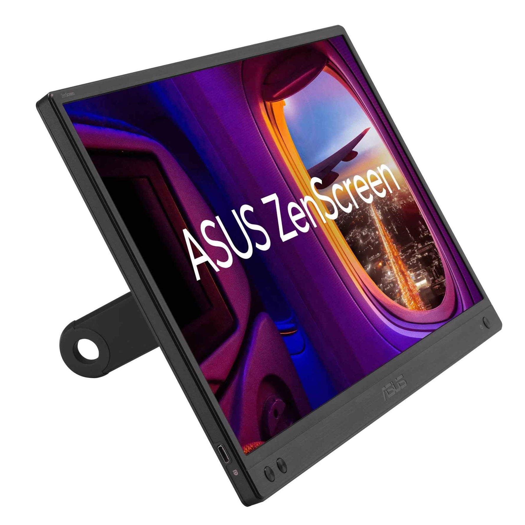 ASUS ZenScreen MB166CR computer monitor 39,6 cm (15.6") 1920 x 1080 Pixels Full HD LCD Zwart