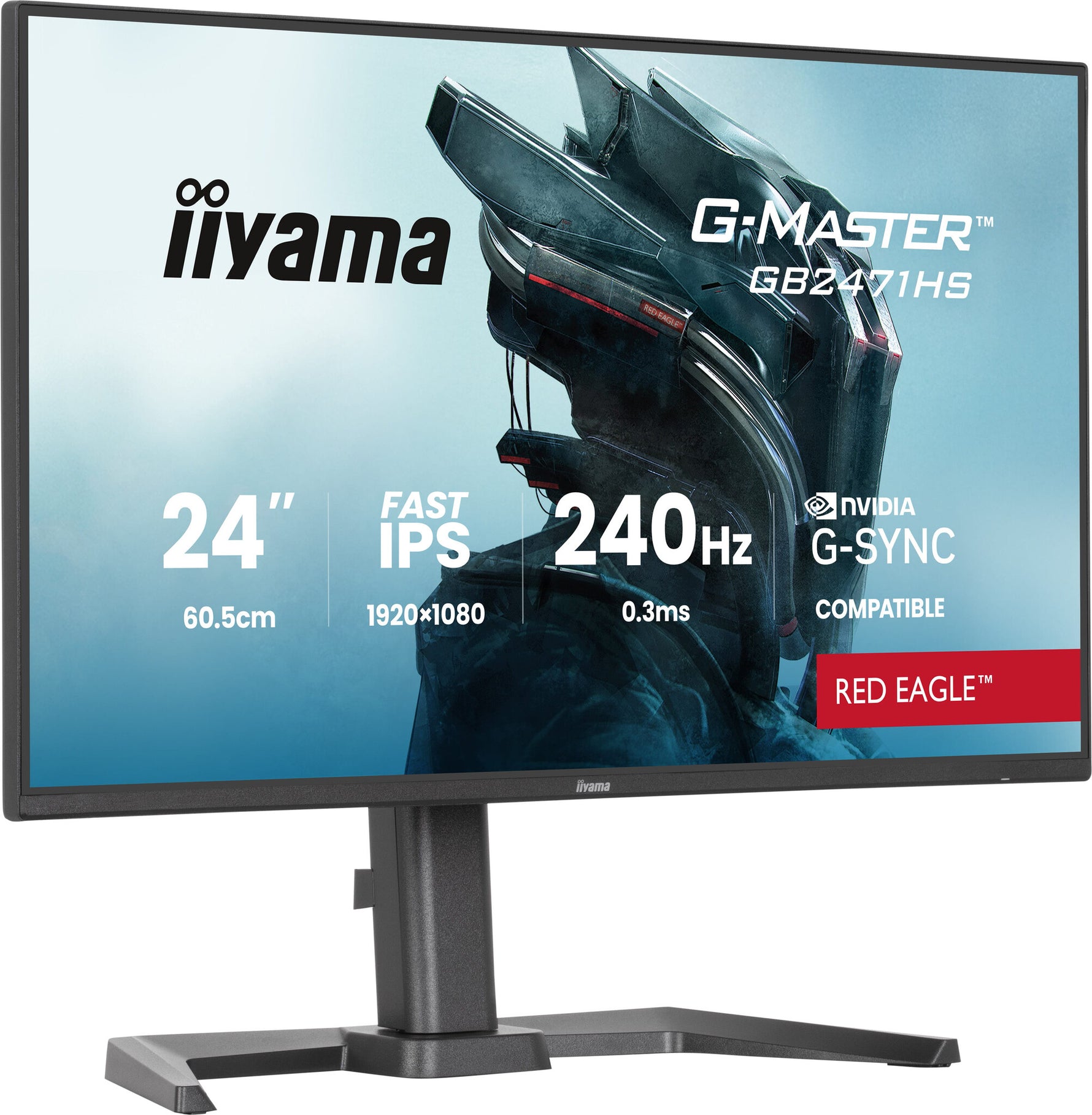 iiyama G-MASTER GB2471HS-B1 computer monitor 60,5 cm (23.8