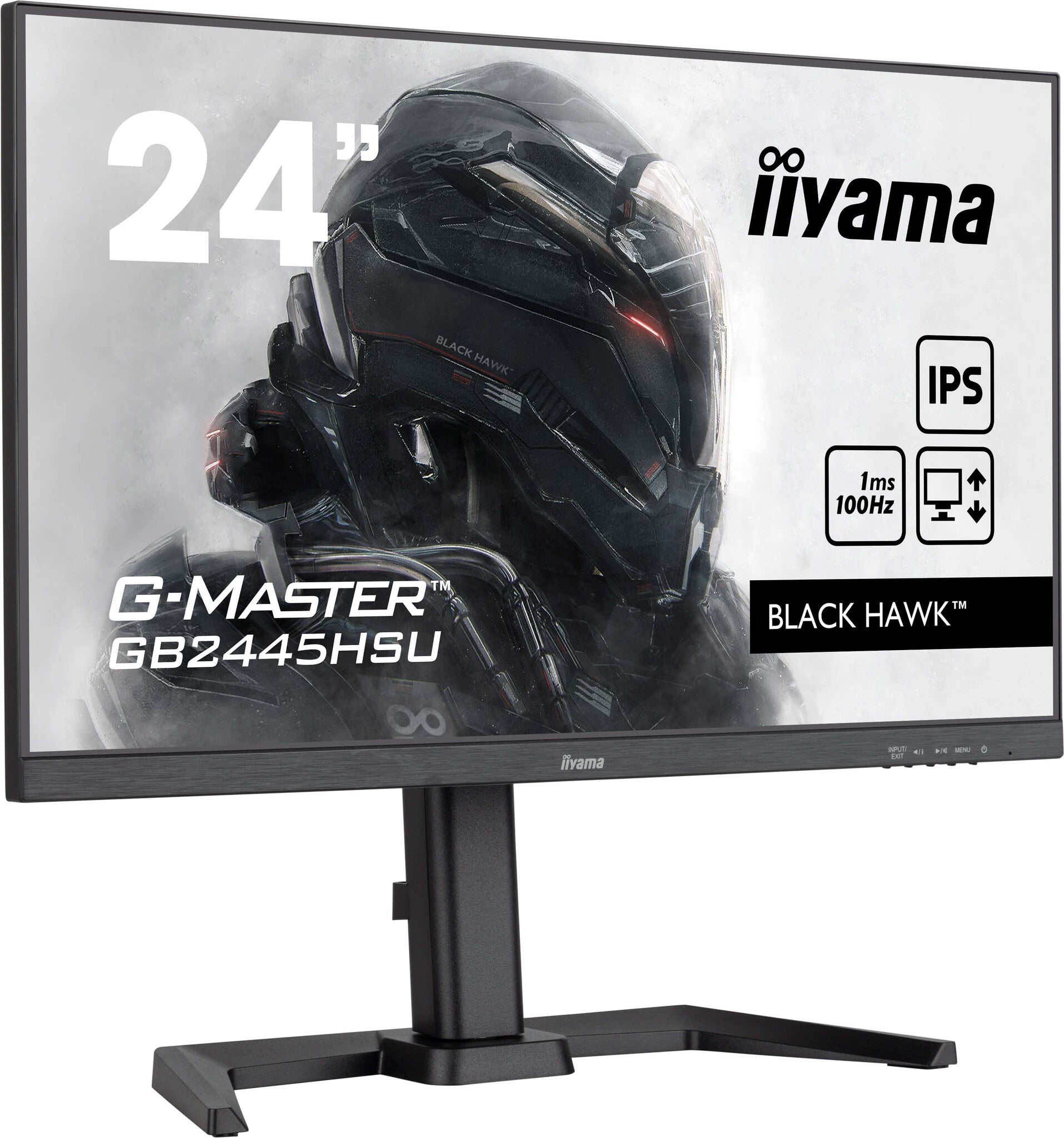 iiyama G-MASTER GB2445HSU-B2 computer monitor 58,4 cm (23") 1920 x 1080 Pixels Full HD LED Zwart