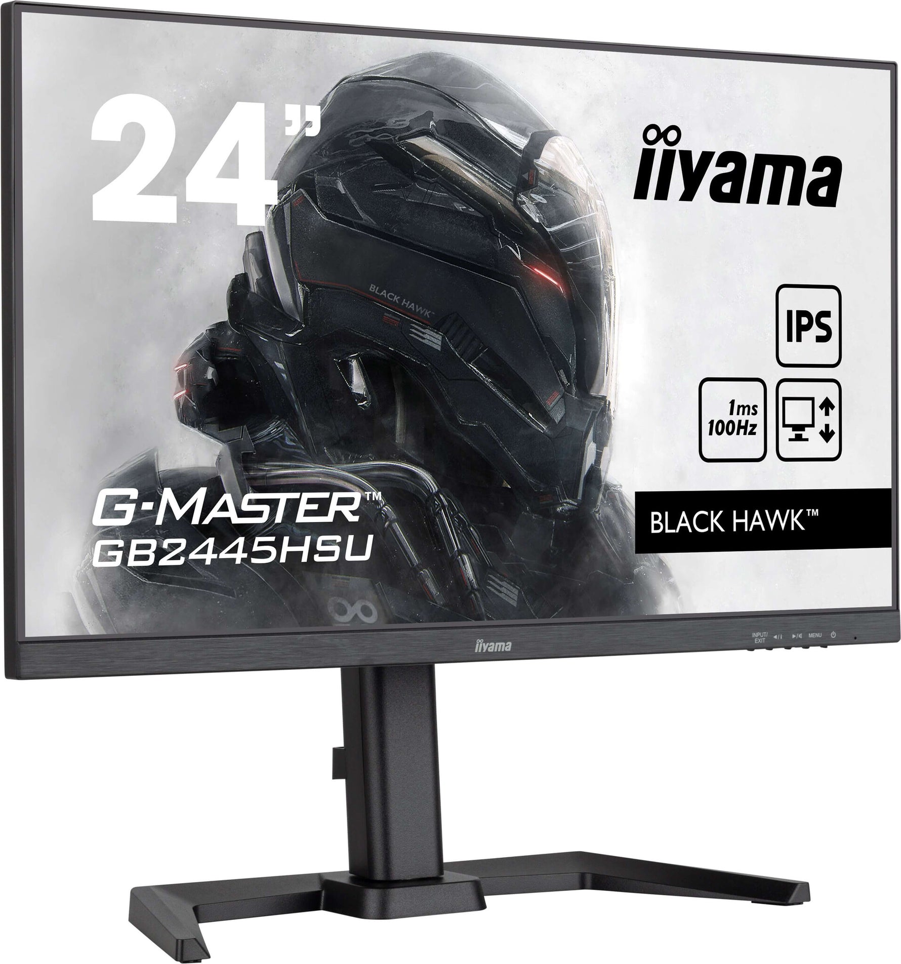 iiyama G-MASTER GB2445HSU-B2 computer monitor 58,4 cm (23") 1920 x 1080 Pixels Full HD LED Zwart