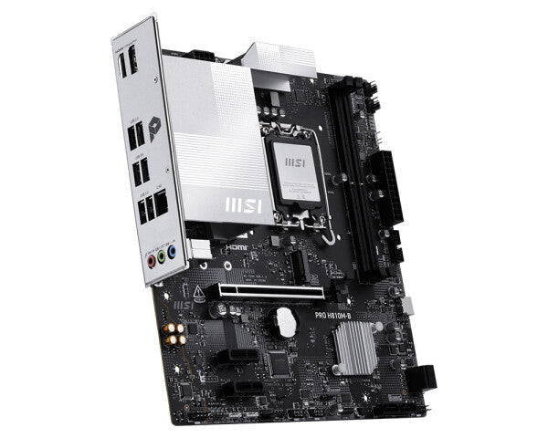 MSI PRO H810M-B moederbord Intel H810 LGA 1851 (Socket V1) micro ATX