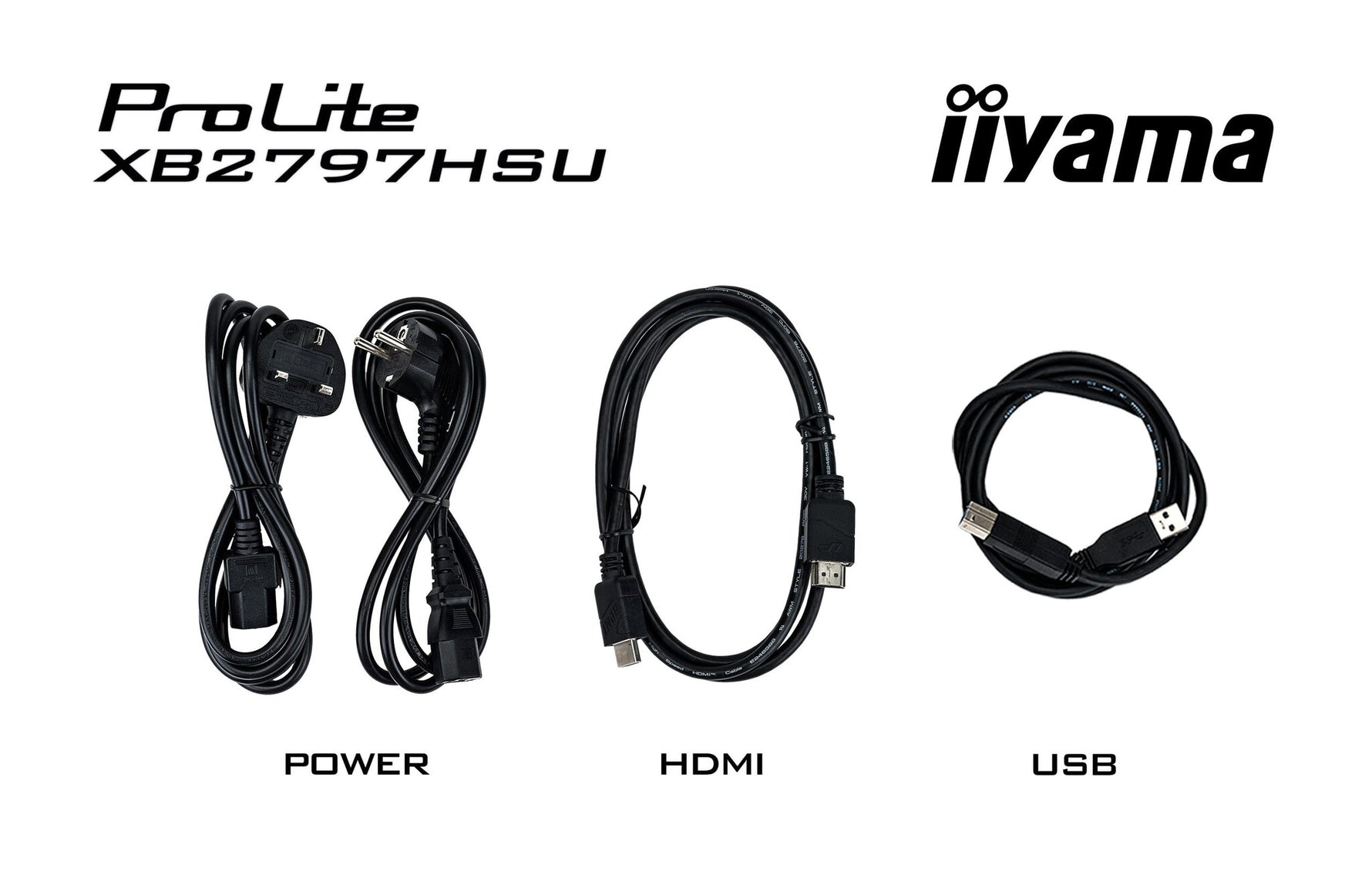 iiyama ProLite XB2797HSU-B1 computer monitor 68,6 cm (27") 1920 x 1080 Pixels Full HD LED Zwart