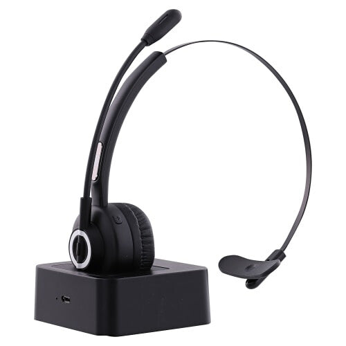 T'nB TNB Activ 300M Professional Mono Bluetooth Headset With Magnetic Charging Base Wireless Bluetooth 5.0 Connection