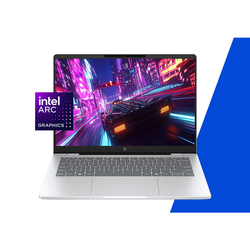 HP OmniBook 7 14-fr0020nd Intel Core Ultra 7 255H 14inch 3K OLED 32GB 1TB W11H Laptop 35,6 cm (14") LPDDR5-SDRAM SSD Wi-Fi 7 (802.11be) Windows 11 Home AI PC Zilver