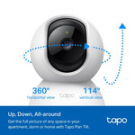 TP-Link Tapo C200P2 Bolvormig IP-beveiligingscamera Binnen 1920 x 1080 Pixels Bureau