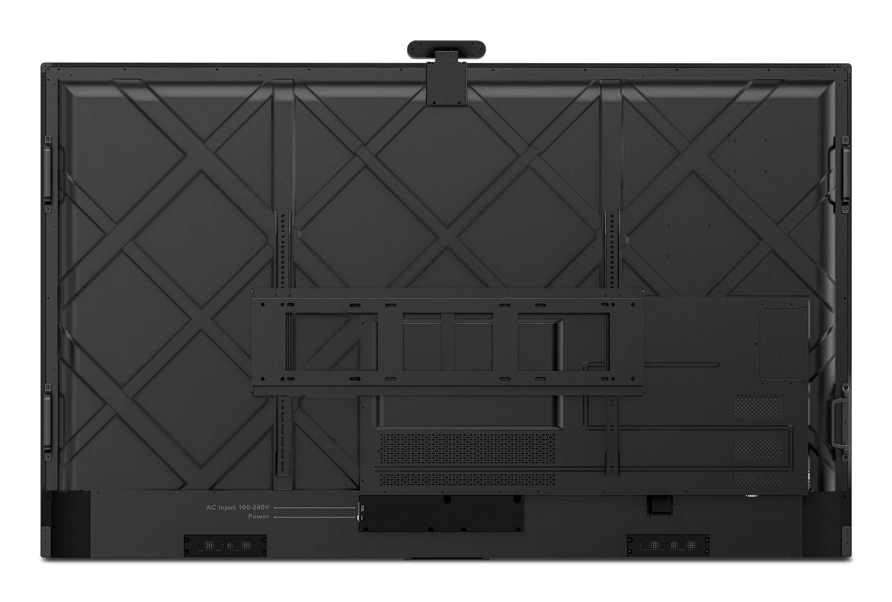 Lenovo ThinkVision T86 computer monitor 2,18 m (86") 3840 x 2160 Pixels 4K Ultra HD LED Touchscreen Zwart