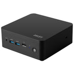 MSI Cubi NUC 1MG-003EU Intel Core 3 100U 8 GB DDR5-SDRAM 512 GB SSD Windows 11 Pro Mini PC Zwart