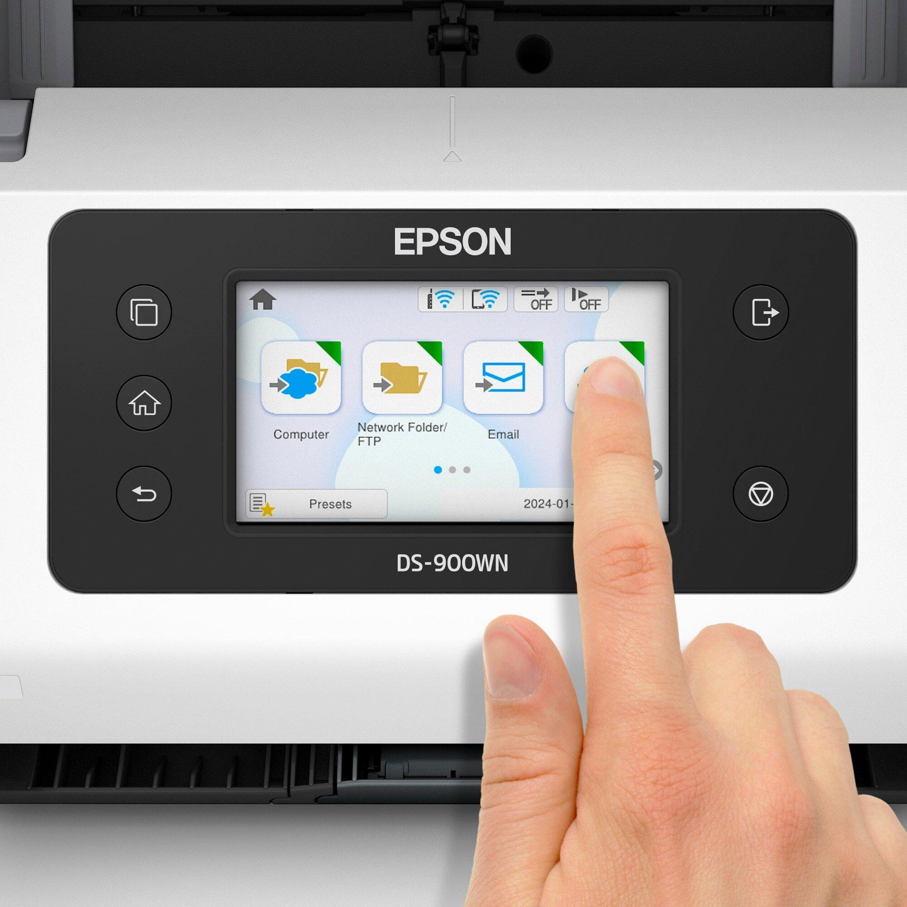 Epson WorkForce DS-900WN Paginascanner 600 x 600 DPI A4 Wit
