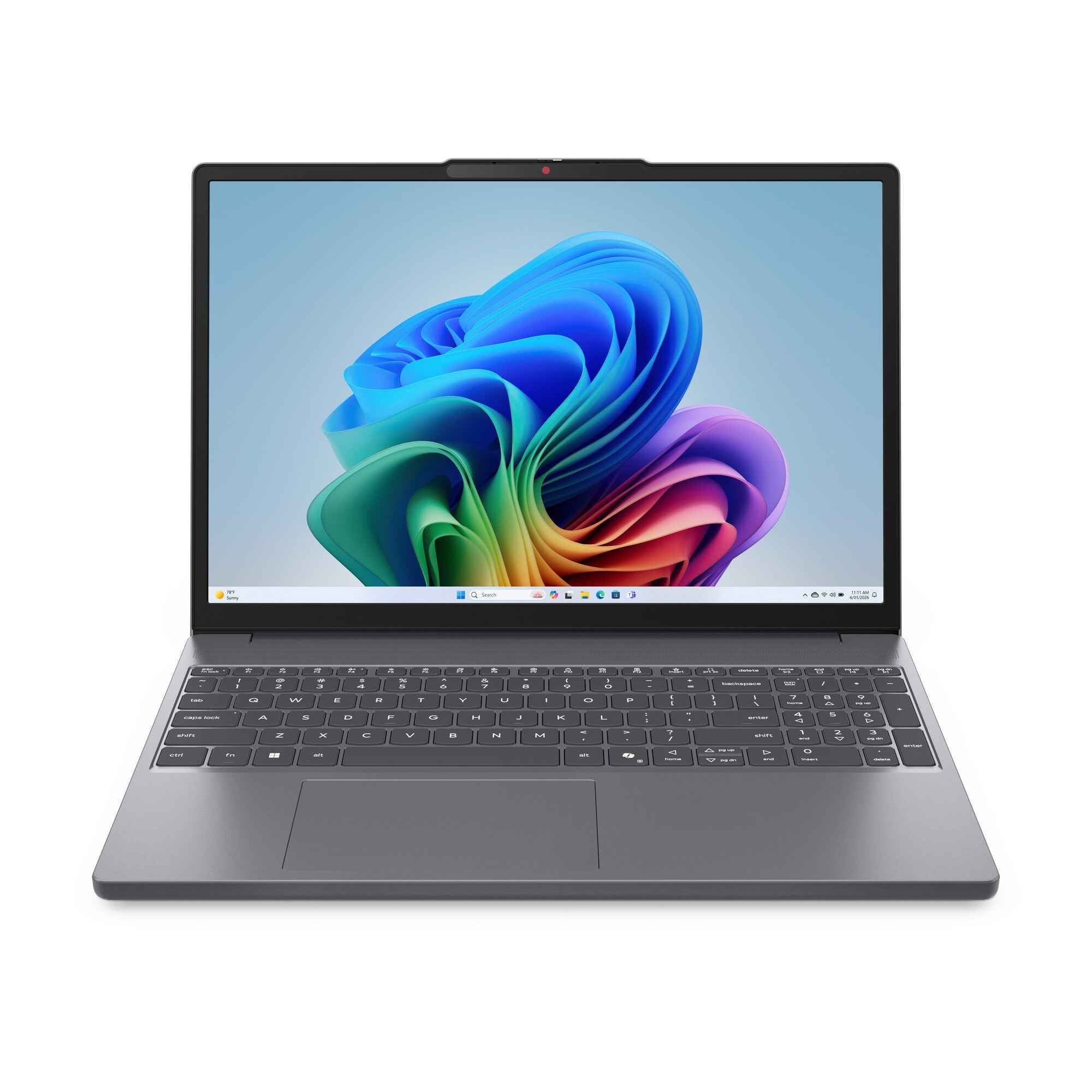 Lenovo IdeaPad Slim 3 15IWC11 Intel Core 5 320 Laptop 38,9 cm (15.3") WUXGA 16 GB DDR5-SDRAM 512 GB SSD Wi-Fi 6 (802.11ax) Windows 11 Home Belgisch Grijs