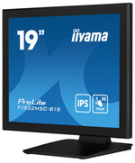 iiyama ProLite T1932MSC-B1S computer monitor 48,3 cm (19") 1280 x 1024 Pixels Full HD LED Touchscreen Tafelblad Zwart