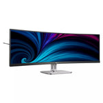 Philips 5000 series 49B2U5900C/00 computer monitor 124 cm (48.8") 5120 x 1440 Pixels Dual QHD LCD Zwart