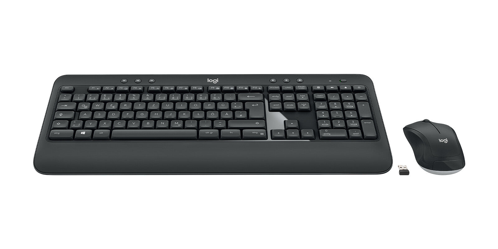 Logitech MK540 Advanced Wless KBD+Mouse DE