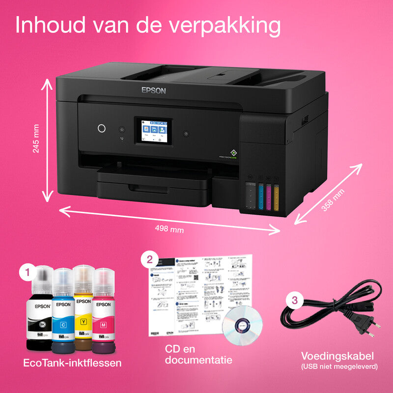 Epson EcoTank ET-15000 A3+ multifunctionele Wi-Fi-printer met inkttank, inclusief tot 3 jaar inkt