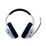 HyperX Cloud Stinger Core - draadloze gamingheadset (wit-blauw) - PS5-PS4