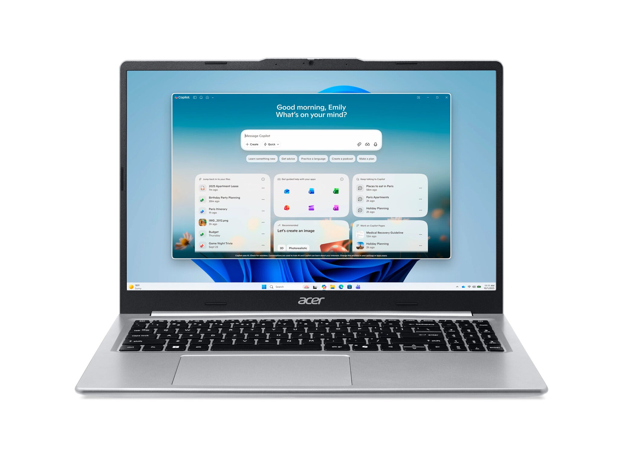 Acer Aspire Lite AL15-48P-R4XK Notebook