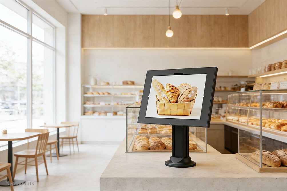 Neomounts DS15-632BL1 Tablet standaard bureau - max 3 kg - vergrendelbaar