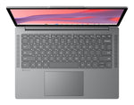 Lenovo Chrome 14M8911 MediaTek Kompanio 540 Chromebook 35,6 cm (14") WUXGA 4 GB LPDDR5x-SDRAM 64 GB UFS Wi-Fi 6E (802.11ax) ChromeOS Belgisch Grijs