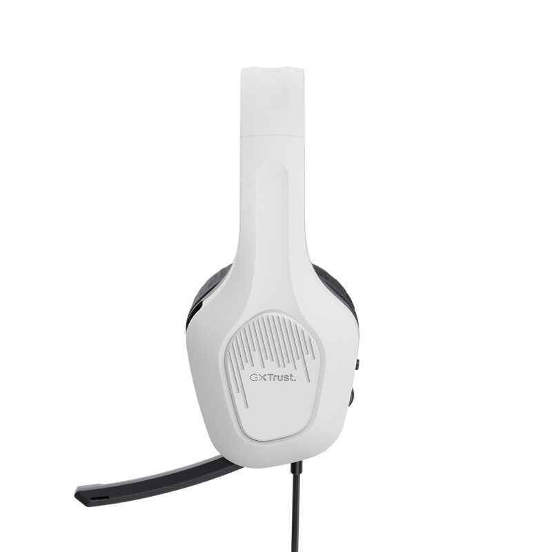 Trust GXT 415S Zirox Gaming Headset - Bedrade gamingheadset – Opklapbare microfoon – 50 mm drivers – Wit