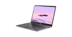 Acer Chromebook Plus 514 CBE594-2T-TCO-36FC Intel Core 3 100U 35,6 cm (14") Touchscreen WUXGA 8 GB LPDDR5-SDRAM 256 GB SSD Wi-Fi 7 (802.11be) ChromeOS Grijs