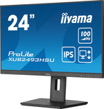 iiyama XUB2493HSU-B7 computer monitor 60,5 cm (23.8") 1920 x 1080 Pixels Full HD LED Zwart