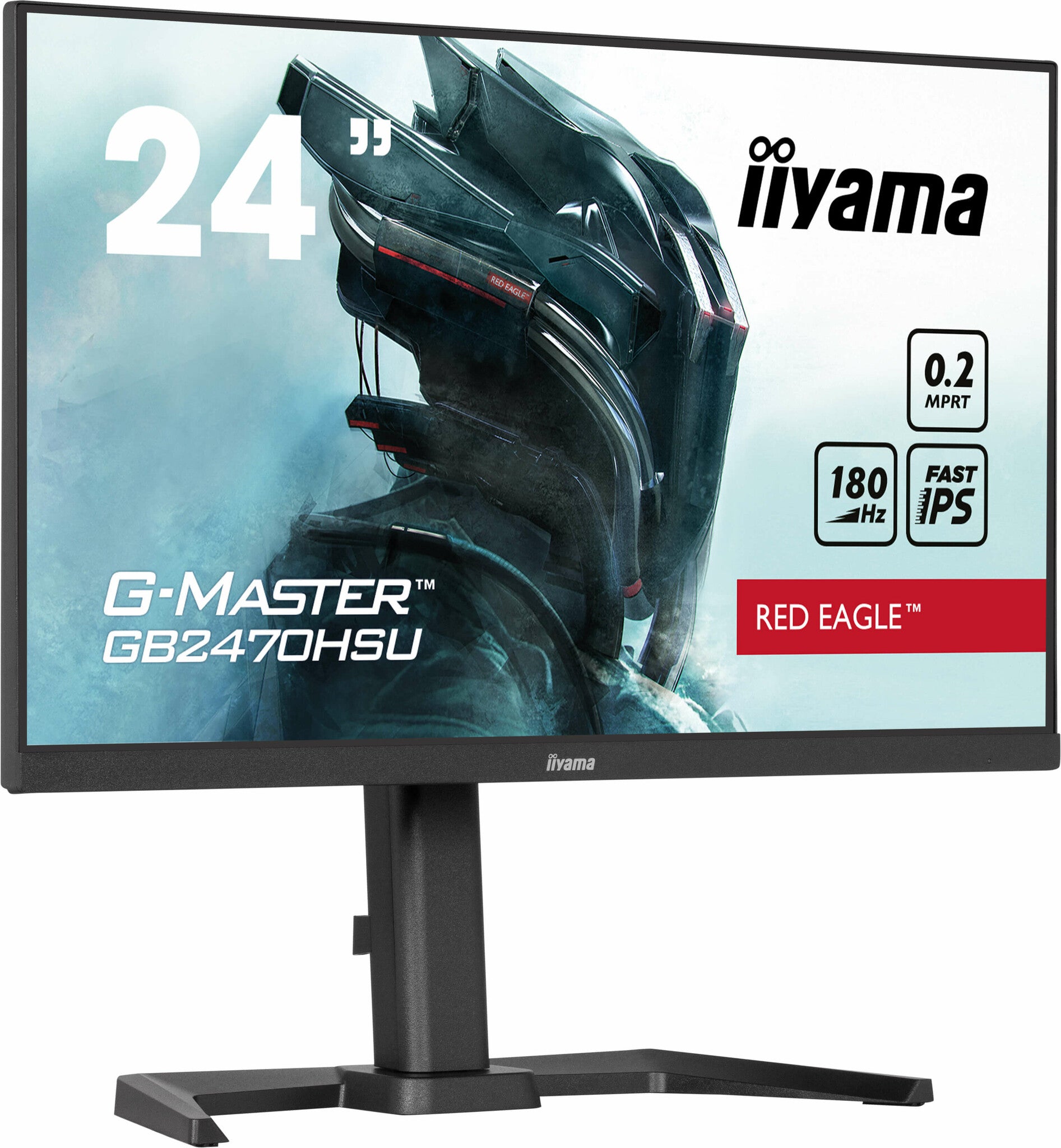 iiyama G-MASTER GB2470HSU-B6 computer monitor 60,5 cm (23.8") 1920 x 1080 Pixels Full HD LCD Zwart