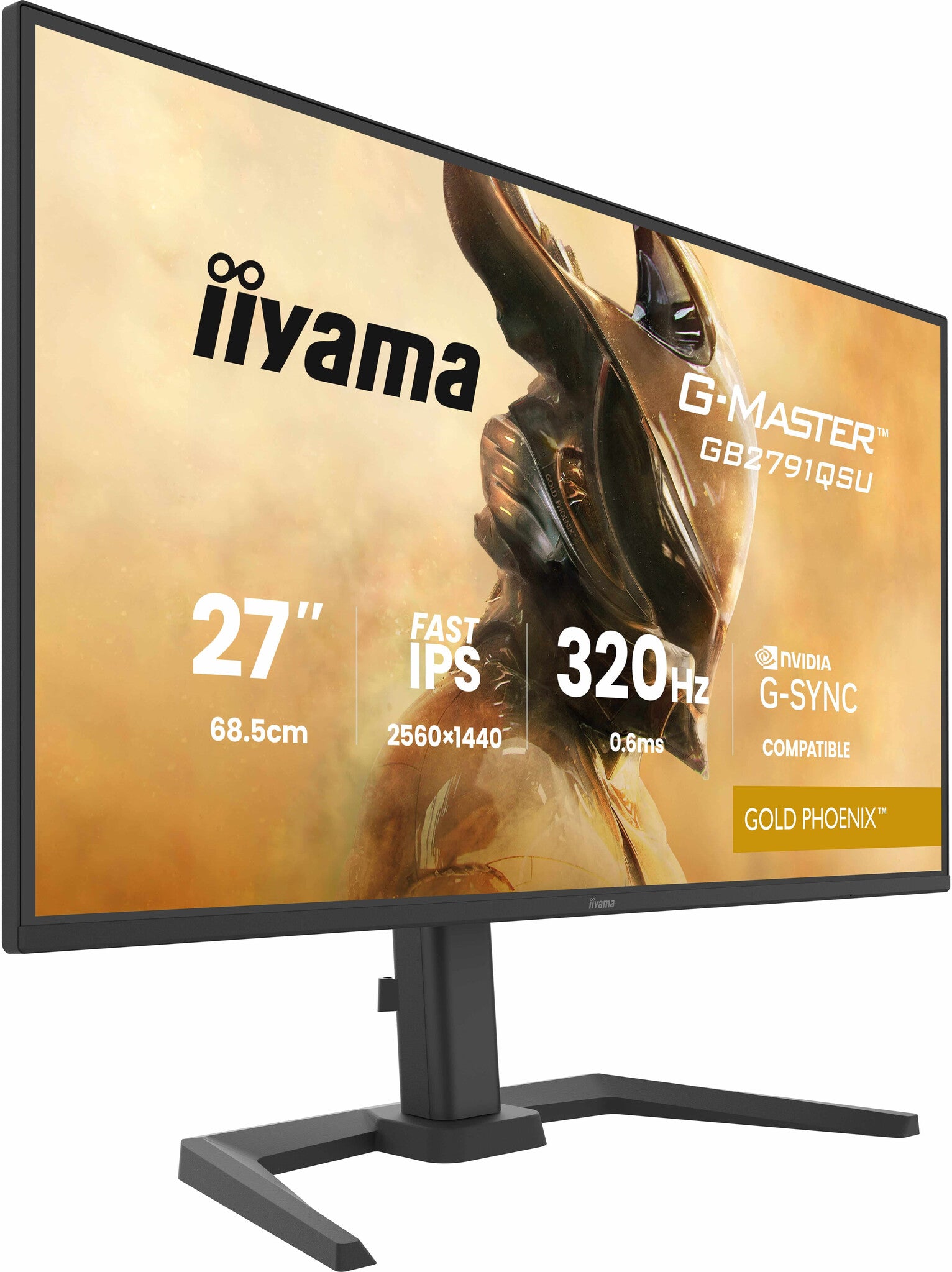 iiyama G-MASTER GB2791QSU-B1 computer monitor 68,6 cm (27") 2560 x 1440 Pixels Wide Quad HD Zwart