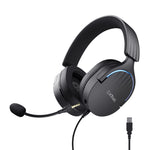 Trust GXT 490 Fayzo Gaming Headset - 7.1 USB gamingheadset – Afneembare microfoon – 50 mm drivers – Zwart