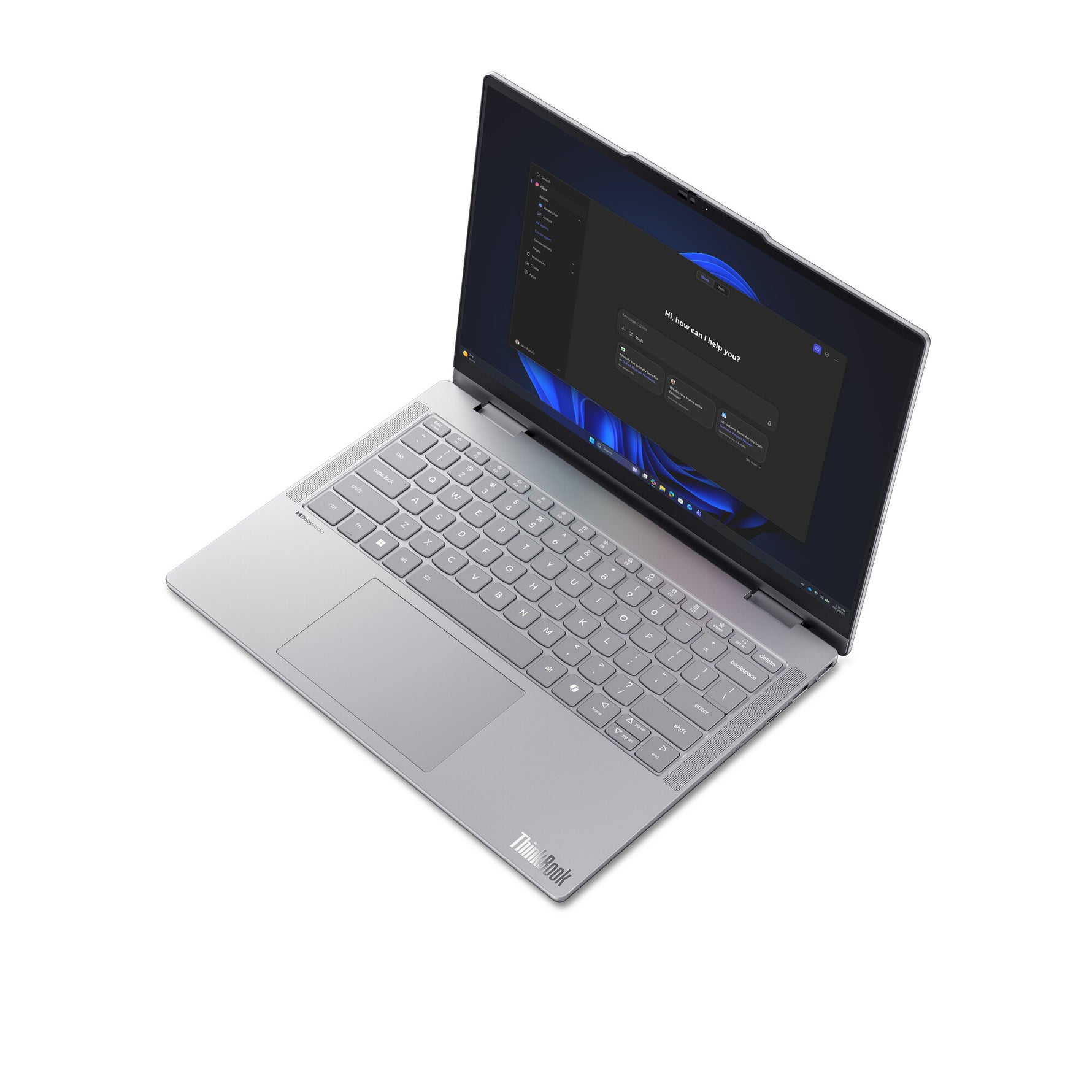 Lenovo ThinkBook 14 2-in-1 G6 IPL Copilot+ PC Intel Core Ultra 5 325 Hybride (2-in-1) 35,6 cm (14") Touchscreen WUXGA 16 GB DDR5-SDRAM 512 GB SSD Wi-Fi 7 (802.11be) Windows 11 Pro Engels Grijs
