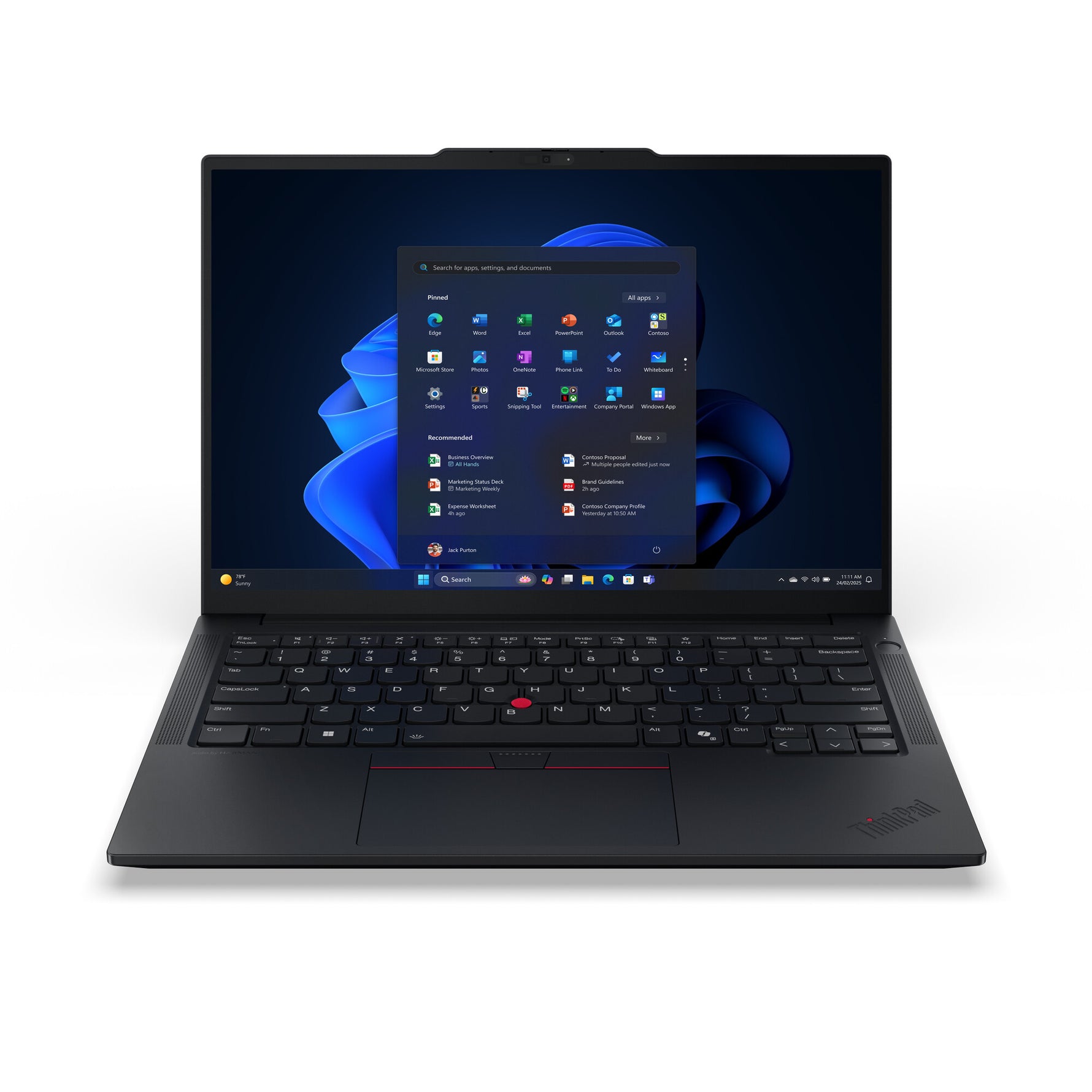 Lenovo ThinkPad E14 Gen 7 (Intel) Intel Core Ultra 5 225U Laptop 35,6 cm (14") WUXGA 16 GB DDR5-SDRAM 512 GB SSD Wi-Fi 6E (802.11ax) Windows 11 Pro Engels Zwart