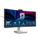 Philips 6000 series 34B2U6603CH/00 computer monitor 86,4 cm (34") 3440 x 1440 Pixels Wide Quad HD LCD Grijs