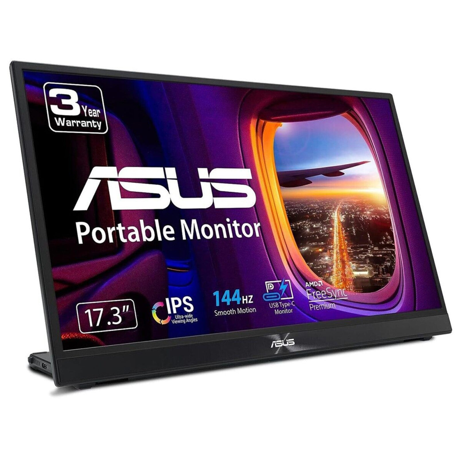 ASUS ZenScreen MB17AHG computer monitor 43,9 cm (17.3") 1920 x 1080 Pixels Full HD LCD Zwart
