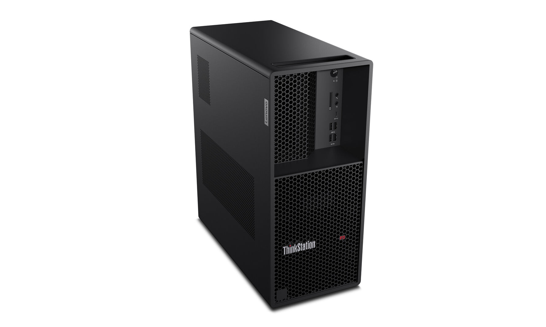 Lenovo ThinkStation P3 Tower Gen 2 Intel Core Ultra 9 285K 64 GB DDR5-SDRAM 1 TB SSD Windows 11 Pro Workstation Zwart