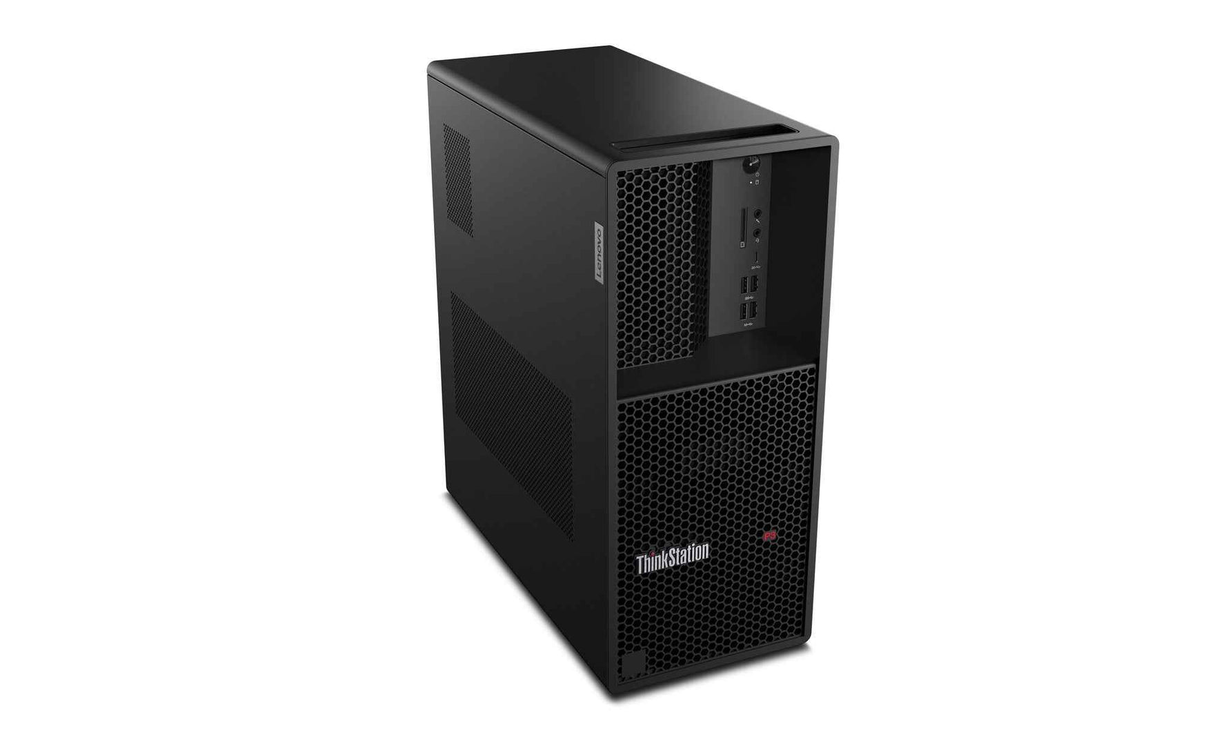 Lenovo ThinkStation P3 Tower Gen 2 Intel Core Ultra 7 265 32 GB DDR5-SDRAM 512 GB SSD NVIDIA RTX A1000 Windows 11 Pro Workstation Zwart