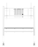 Neomounts FL50-575WH1 TV trolley 65-110" - snelle installatie - TÜV