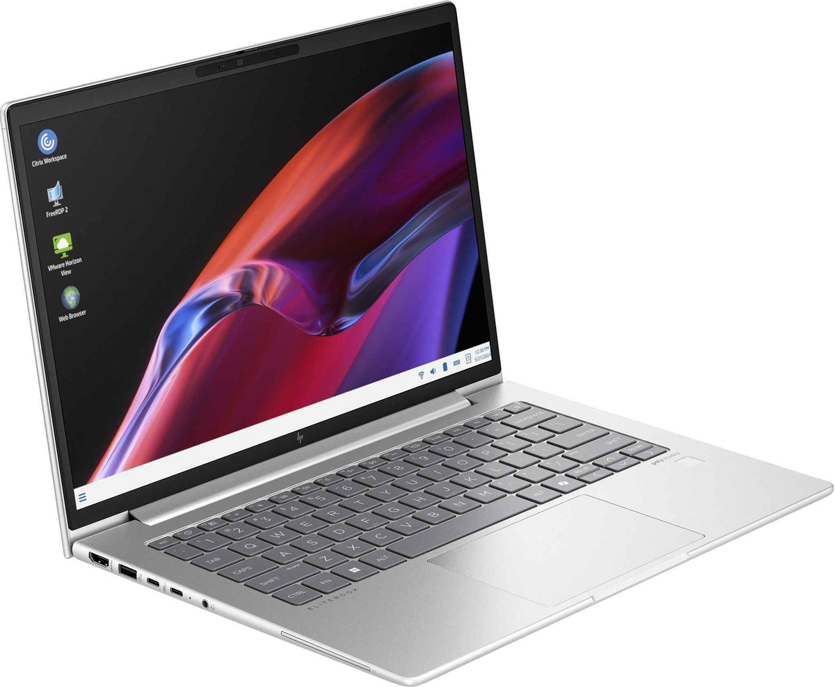HP Elite mt645 G8 AMD Ryzen™ 3 7335U Laptop 35,6 cm (14") WUXGA 8 GB DDR5-SDRAM 256 GB SSD Wi-Fi 6E (802.11ax) HP ThinPro OS Zilver QWERTY