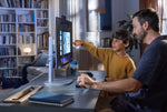 HP EliteStudio 8 G1i AI Wolf Pro Security Edition Intel Core Ultra 5 235 68,6 cm (27") 2560 x 1440 Pixels Touchscreen Alles-in-één-pc 16 GB DDR5-SDRAM 512 GB SSD Windows 11 Pro Wi-Fi 7 (802.11be) AI PC Zilver