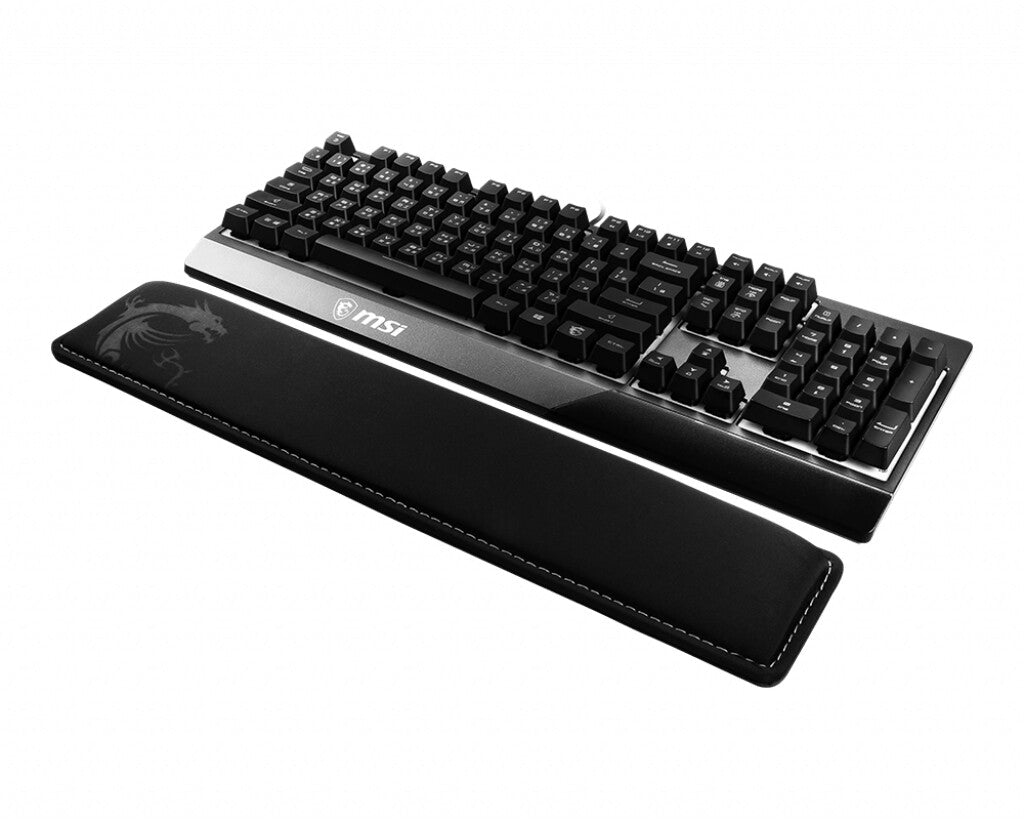 MSI Vigor-WR01 polssteun Traagschuim, Rubber Zwart