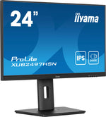 iiyama ProLite XUB2497HSN-B2 computer monitor 60,5 cm (23.8") 1920 x 1080 Pixels Full HD LED Zwart