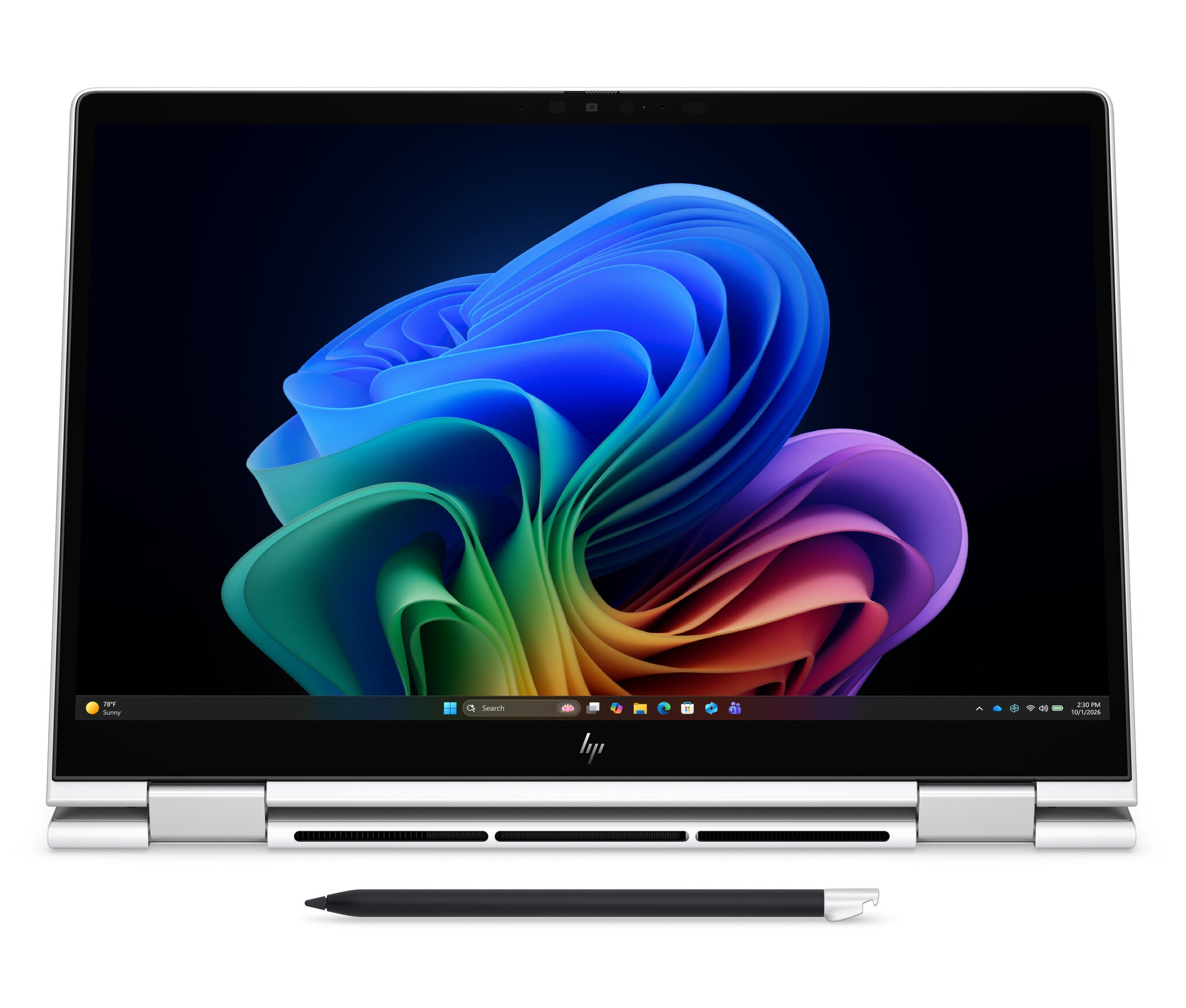 HP EliteBook 8 Flip G2i 13 Next Gen AI PC Copilot+ PC Intel Core Ultra 5 335 Laptop 33,8 cm (13.3") Touchscreen WUXGA 16 GB LPDDR5x-SDRAM 512 GB SSD Wi-Fi 7 (802.11be) Windows 11 Pro Zilver QWERTY