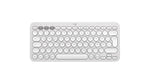 LOGITECH Pebble Keys 2 K380s - TONAL WHITE - (DE) - BT - N/A - CENTRAL-419 - UNIVERSAL