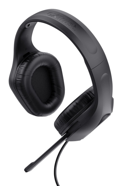 Trust GXT 416 Zirox Gaming Headset - USB gamingheadset – RGB-verlichting – Opklapbare microfoon – Zwart