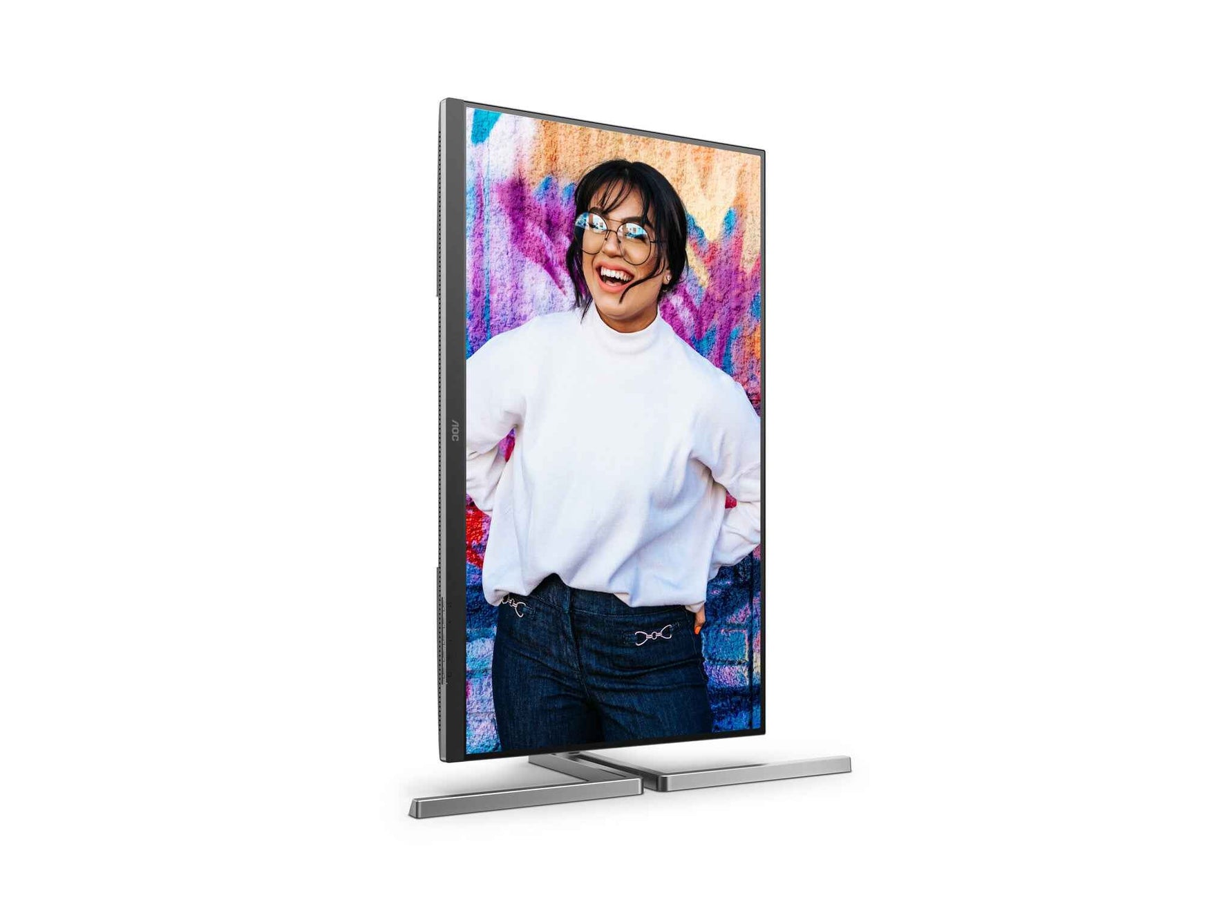 AOC U3 U32U3CV computer monitor 80 cm (31.5") 3840 x 2160 Pixels 4K Ultra HD LCD Zwart