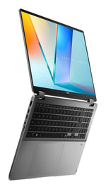 ASUS Vivobook 16 Flip TP3607SA-SI099W Copilot+ PC Intel Core Ultra 7 258V Hybride (2-in-1) 40,6 cm (16") Touchscreen WUXGA 32 GB LPDDR5x-SDRAM 1 TB SSD Wi-Fi 7 (802.11be) Windows 11 Home Nederlands Zwart, Grijs
