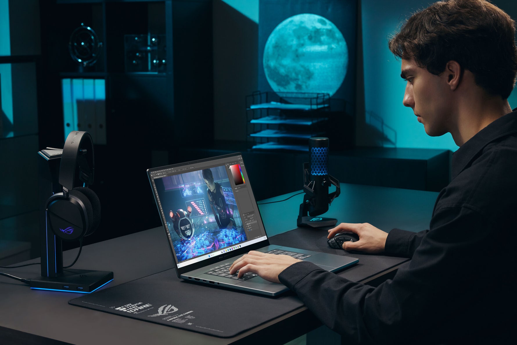 ASUS ROG Zephyrus G16 GU606AR-TB107W Intel Core Ultra 9 386H Laptop 40,6 cm (16") 2.5K 32 GB LPDDR5x-SDRAM 1 TB SSD NVIDIA GeForce RTX 5070 Ti Wi-Fi 7 (802.11be) Windows 11 Home Nederlands Grijs