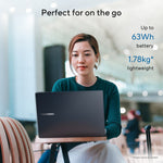 ASUS ExpertBook B3 B3605CCA-MB0295X Intel Core Ultra 5 225H Laptop 40,6 cm (16") WUXGA 32 GB DDR5-SDRAM 1 TB SSD Wi-Fi 6E (802.11ax) Windows 11 Pro US International Zwart, Grijs