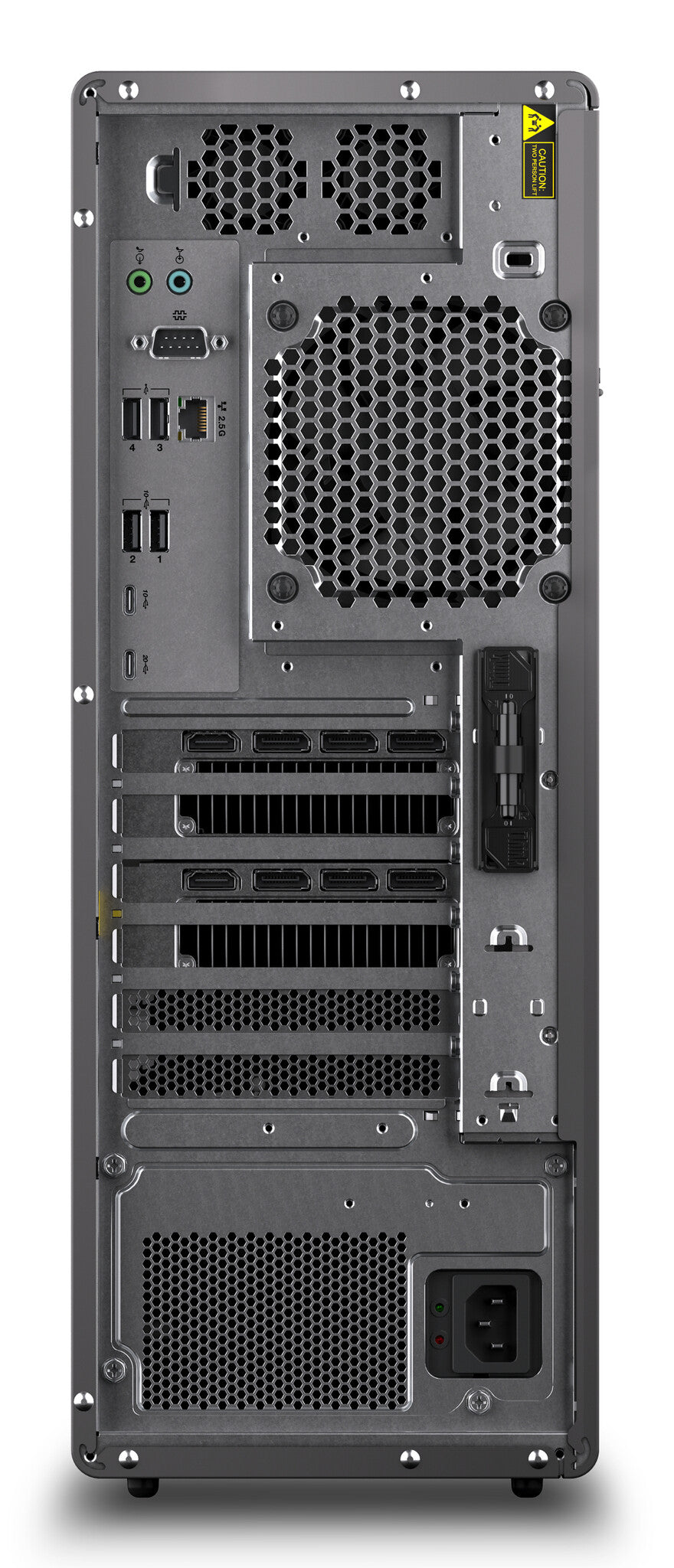 Lenovo ThinkStation P5 Gen 2 Intel® Xeon® 634 32 GB DDR5-SDRAM 1 TB SSD Windows 11 Pro for Workstations Tower Workstation Zwart